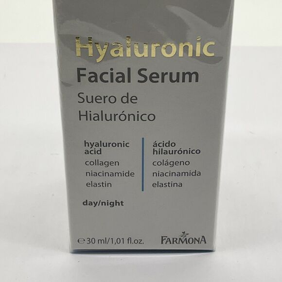 FARMONA hyaluronic facial serum day night Poland Wrinkles Hydration Collagen - Picture 2 of 8